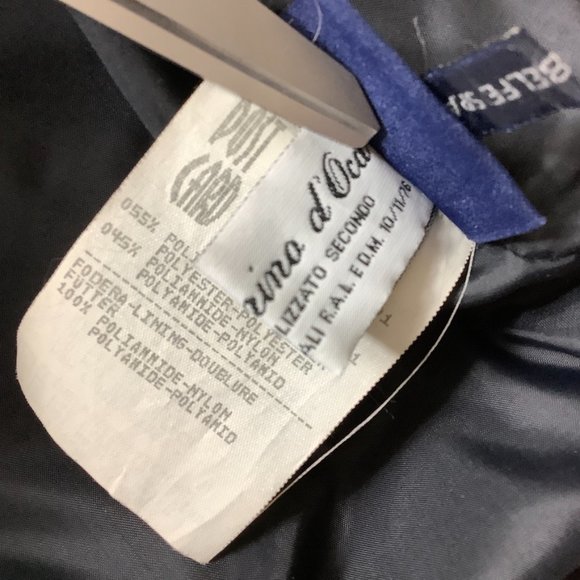 Postcard Black Hooded Goose Down Insulated Puffer Ski Jacket Coat 10 - Picture 12 of 13